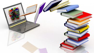 حوار بين الحاسوب والكتاب سؤال وجواب مقارنة