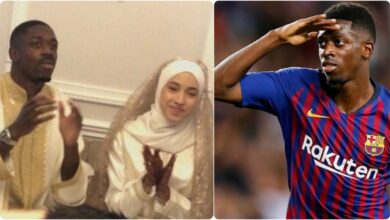 من هي زوجة عثمان ديمبلي
